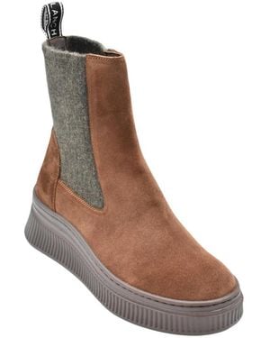 Voile Blanche Schoenen ,Bruin ,Leer Flaurence Chelsea Boot
