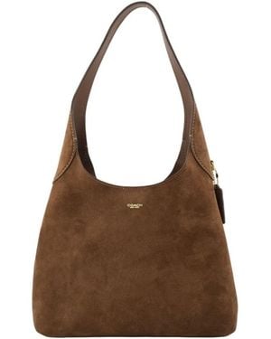 COACH Shoulder Bags - Marrón