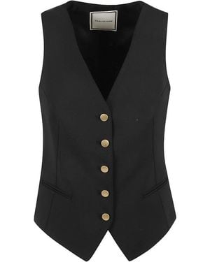Tagliatore Vests - Black