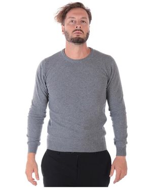 Daniele Alessandrini Round-Neck Knitwear - Grey