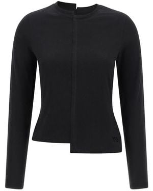 Y-3 Long Sleeve T-Shirts - Black