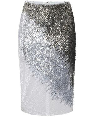 Elisabetta Franchi Pencil Skirts - Gris