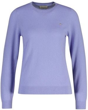 GANT Round-Neck Knitwear - Blu