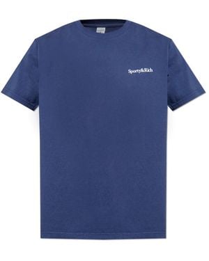 Sporty & Rich T-Shirts - Blu