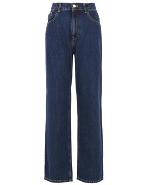 L'Autre Chose Straight Jeans - Azul