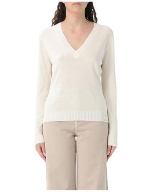 Peuterey V-Neck Knitwear - Neutro