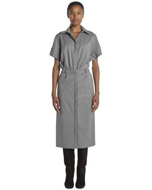 Crida Milano Shirt Dresses - Gris