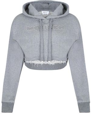 McQueen Hoodies - Gris