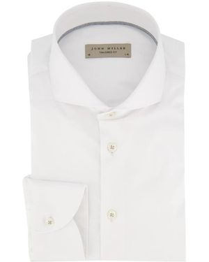 John Miller Formal Shirts - White
