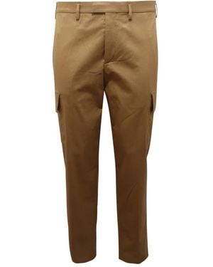 Neil Barrett Slim-Fit Trousers - Natural