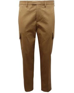 Neil Barrett Slim-Fit Pants - Natural
