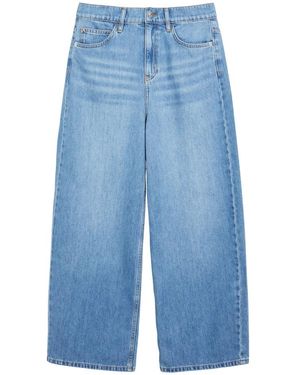 Comma, Liz Barrel Leg Jeans - Blau