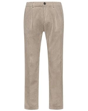 Cruna Straight Trousers - Gris