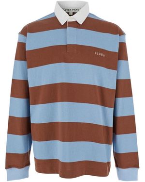AFTER PRAY Polo Shirts - Azul