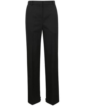 Jacquemus Straight Trousers - Zwart