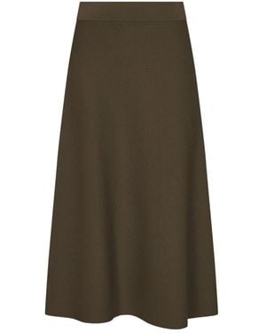 Max Mara Midi Skirts - Verde
