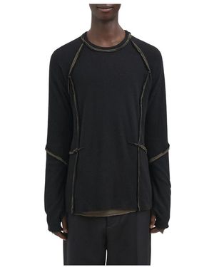 Andrea Ya'aqov Round-Neck Knitwear - Noir