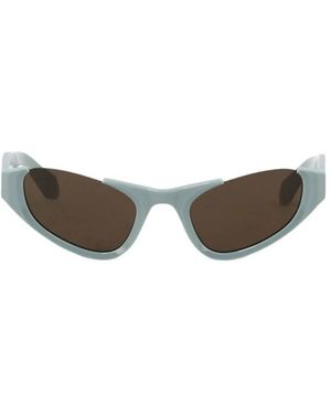 Alaïa Accessoires ,Blauw ,Cat-Eye Zonnebril - Groen