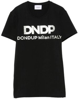 Dondup T-Shirts - Black