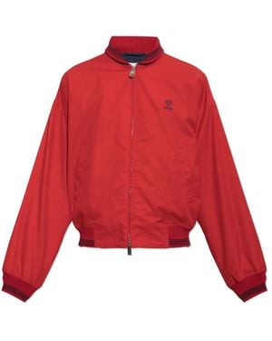 Versace Bomber Jackets - Rosso