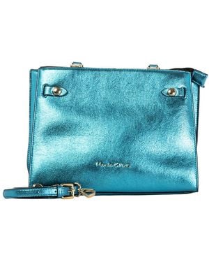 Manila Grace Elegante Und Vielseitige Damenhandtasche - Blau