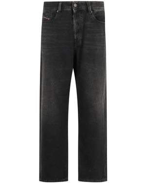 DIESEL Straight Jeans - Grigio