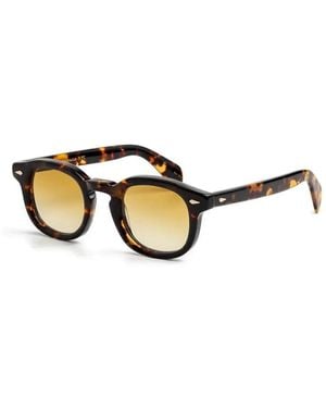 Moscot Mekler Sun Classic Havana Chestnut Zonnebrillen - Metallic