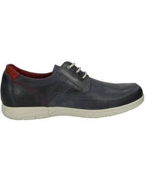 Fluchos Laced Shoes - Black