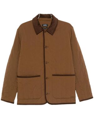 A.P.C. Light Jackets - Marrón
