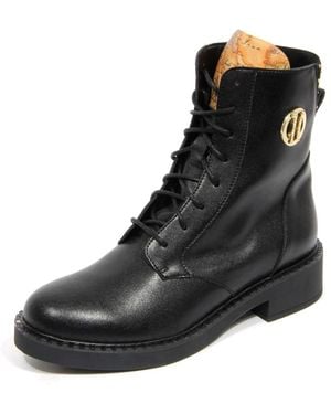 Alviero Martini 1A Classe Lace-Up Boots - Black