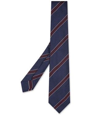 Kiton Ties - Blauw