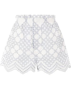 Raquel Diniz Short Shorts - Bianco