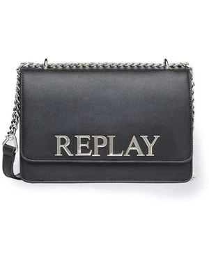 Replay Cross Body Bags - Grey