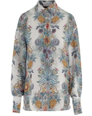 Just Cavalli Shirts - Blue