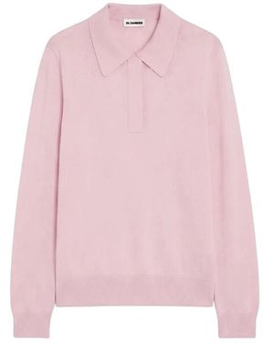 Jil Sander Polo Shirts - Rosa