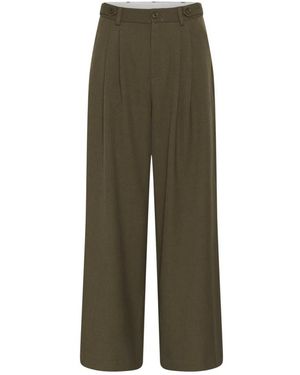 Gestuz Wide Trousers - Vert
