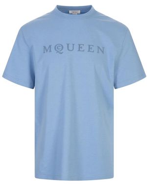 McQueen T-Shirts - Azul