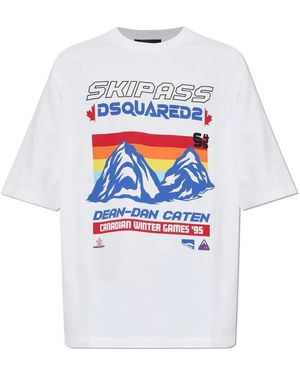 DSquared² T-Shirts - White