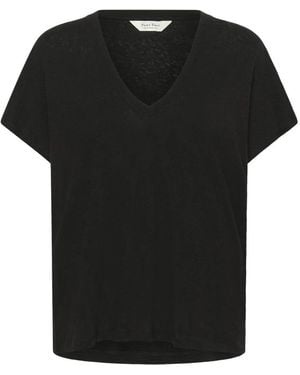 Part Two T-Shirts - Black