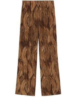 RETORI Silk Grass Waves Hose - Braun
