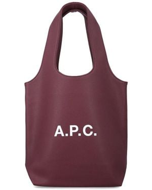 A.P.C. Tote Ninon Small - Paars