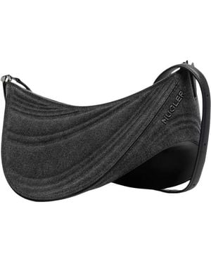 Mugler Shoulder Bags - Black