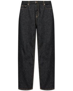 Samsøe & Samsøe Straight Jeans - Negro