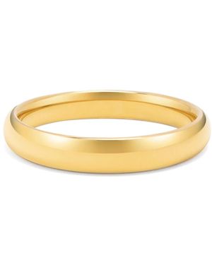 Nialaya Classic 12Mm Round Bangle - Metallic
