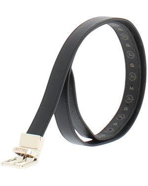 Pollini Accessoires ,Zwart ,Stijlvolle Riem Voor Trendy Outfits - Blauw