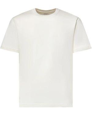 Eleventy T-Shirt Met Ronde Hals - Wit