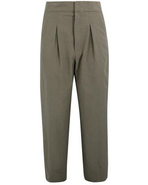 Soeur Cropped Trousers - Grey