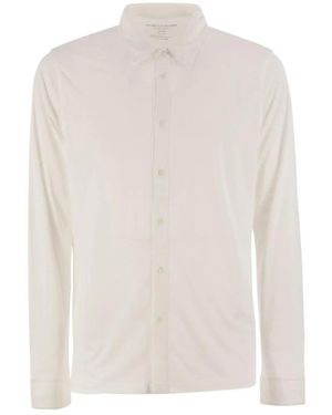 Majestic Filatures Casual Shirts - White