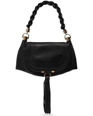 Chloé Marcie Foulard Small Shoulder Bag - Schwarz