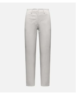 K-Way Broeken ,Katoen Belle Twill Tech - Grijs